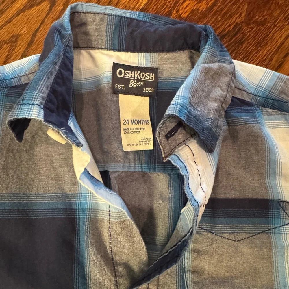 OshKosh Bgosh charming plaid